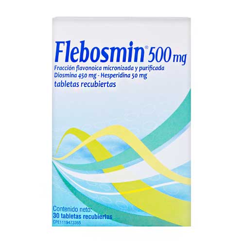 FLEBOSMIN DIOSMINA HESPERIDINA 450-50MG TAB X 30
